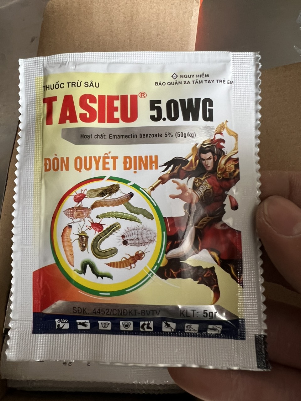 Thuốc trừ sâu sinh học Tasieu 5wg
