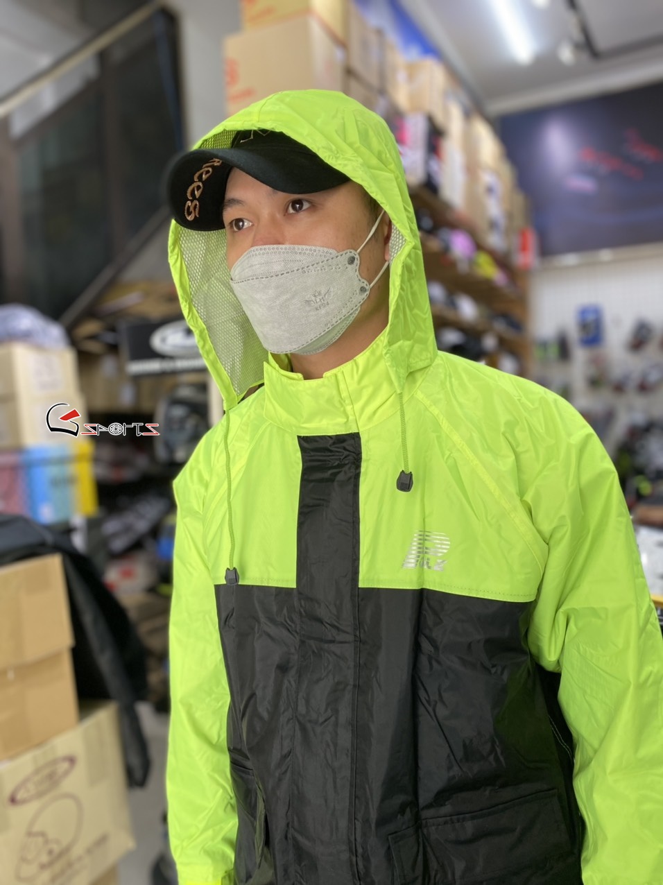 Áo mưa bộ POLE RACING AR803
