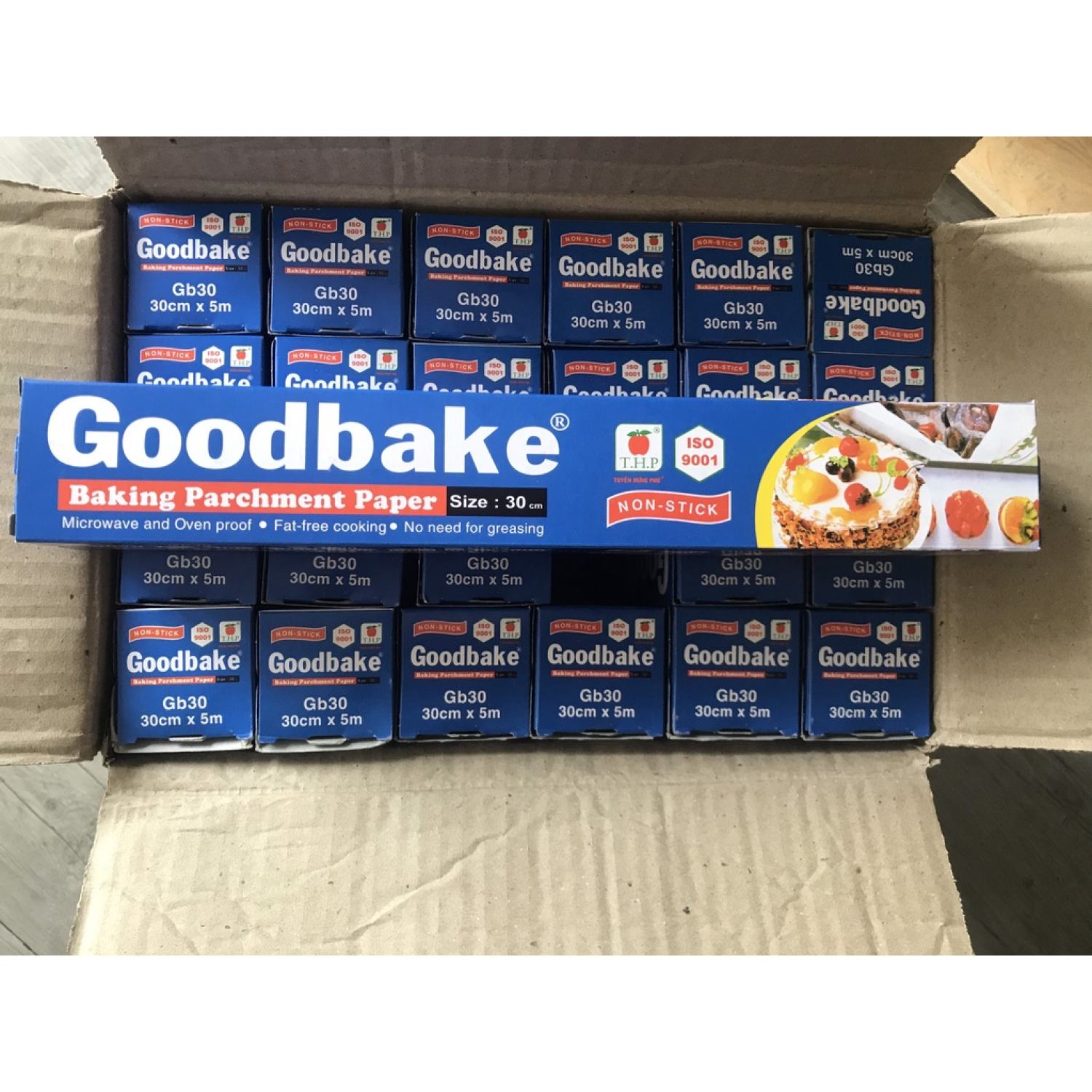 Giấy Nến Giấy Nướng Bánh không thấm dầu GoodBake GB30 Kích Thước 30cmx5m