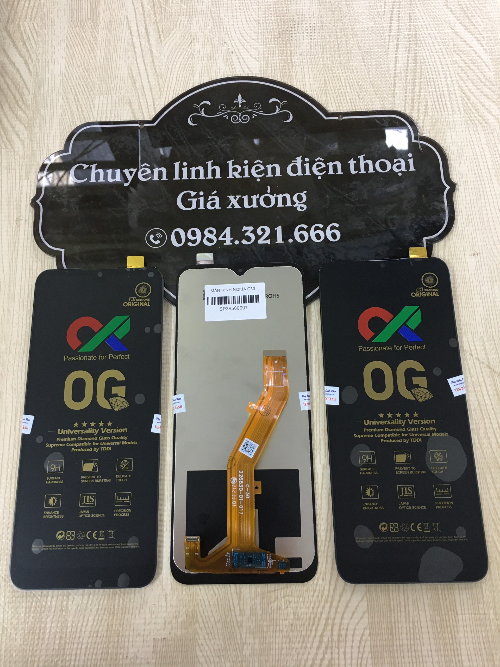 Màn hình nokia c30 zin