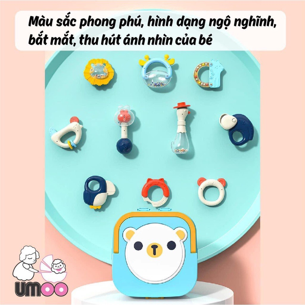 Hộp xúc xắc đèn nhạc Umoo UM-10100