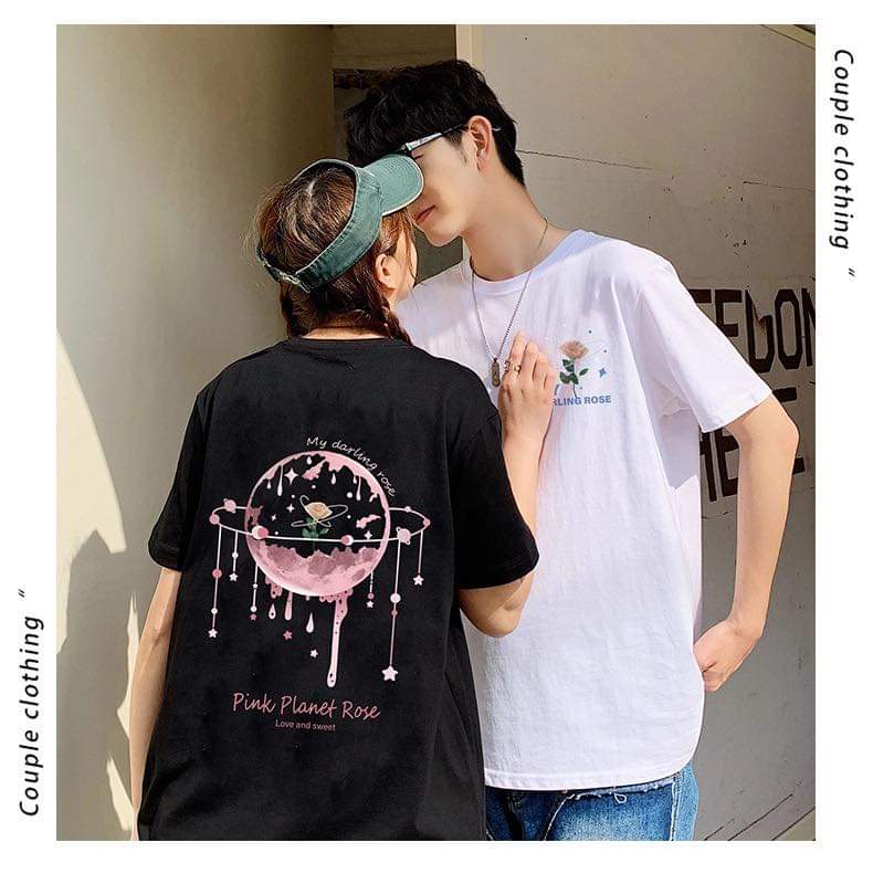 ÁO THUN NAM, COMBO 2 ÁO HÀNH TINH IN HÌNH CỰC CHẤT