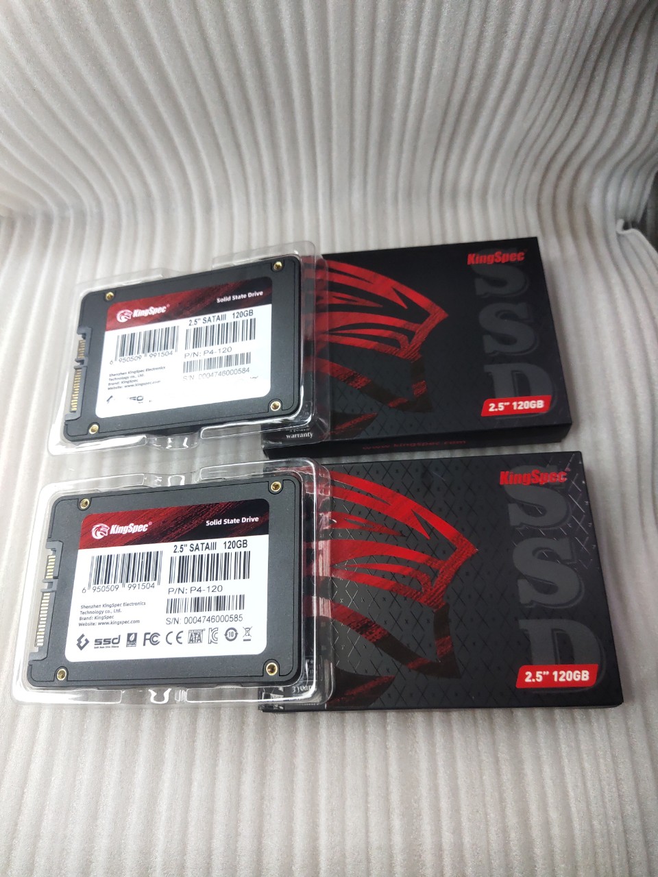 ssd 120gb KINGPEC mới