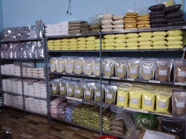 100gr bột cám gạo cà phê tinh chất handmade.