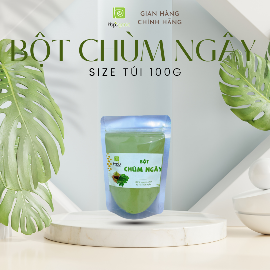 Bột Chùm Ngây Nguyên Chất HaPu Organic