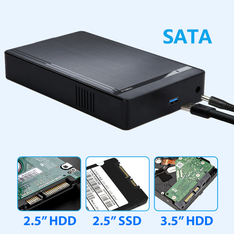 Box ổ cứng 3.5 inch USB2.0 USB3.0 - BX76