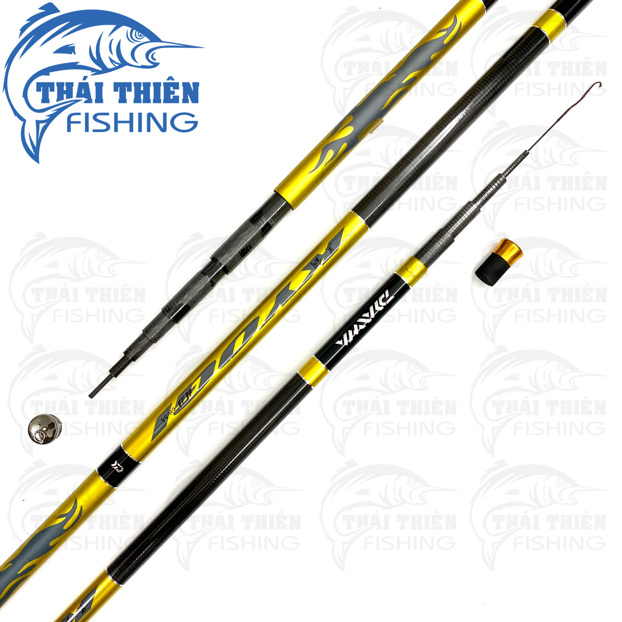 Cần câu tay Carbon 6h Dawa Kyogi