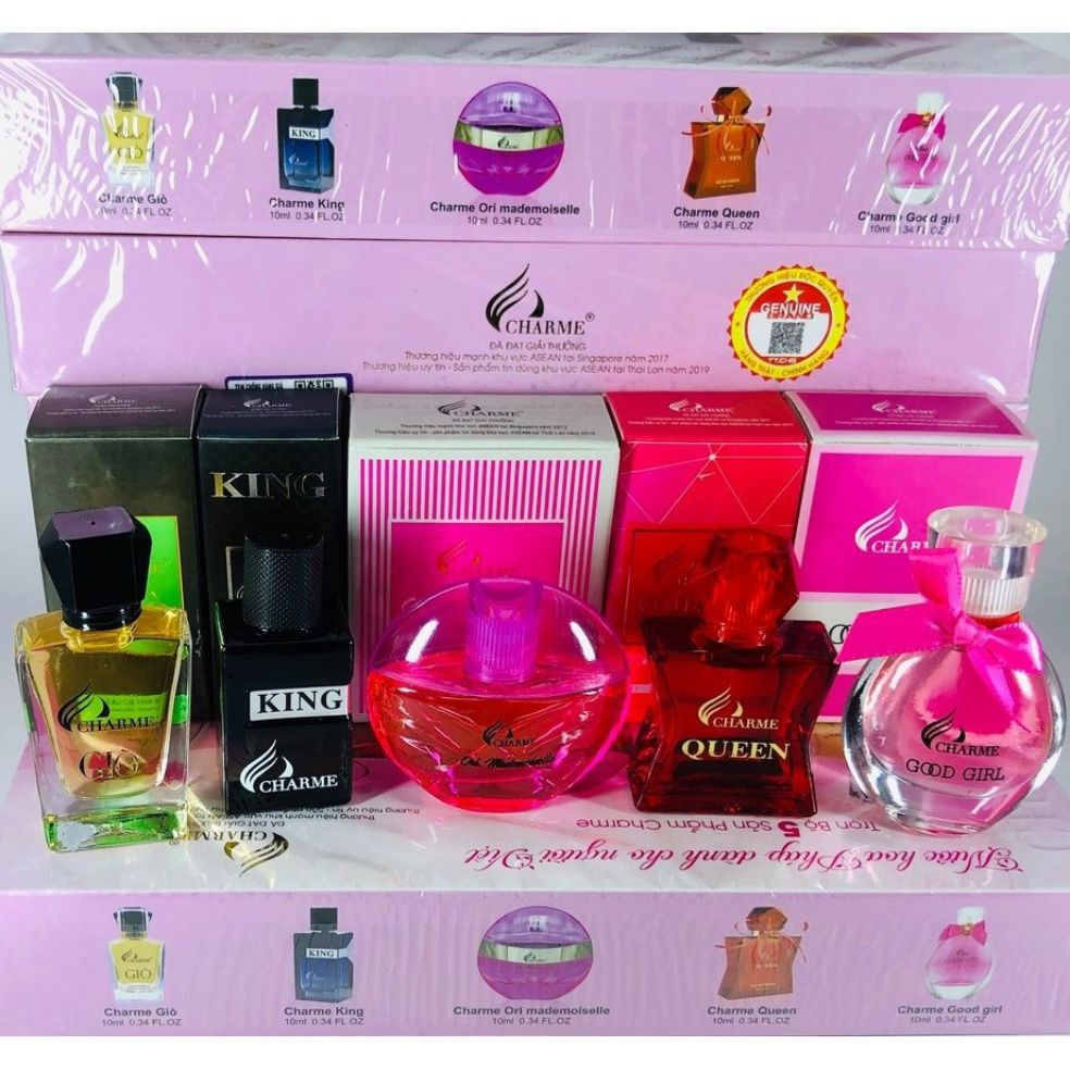bộ test 5 chai mini 10ml