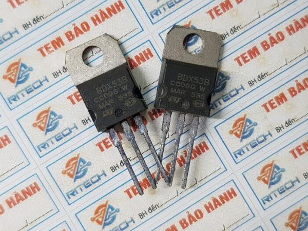 Bdx53b darlington transistor 8a/80v to-220