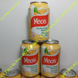 03 Lon Sữa Đậu Nành Yeo s 300ml - Soy Bean Milk - YHS Singapore thumbnail