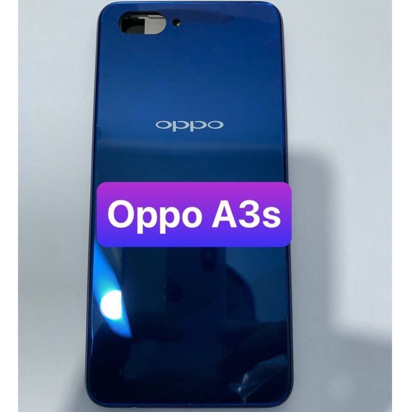 lưng vỏ oppo A3s lỗ chọc sim trên bản 32G