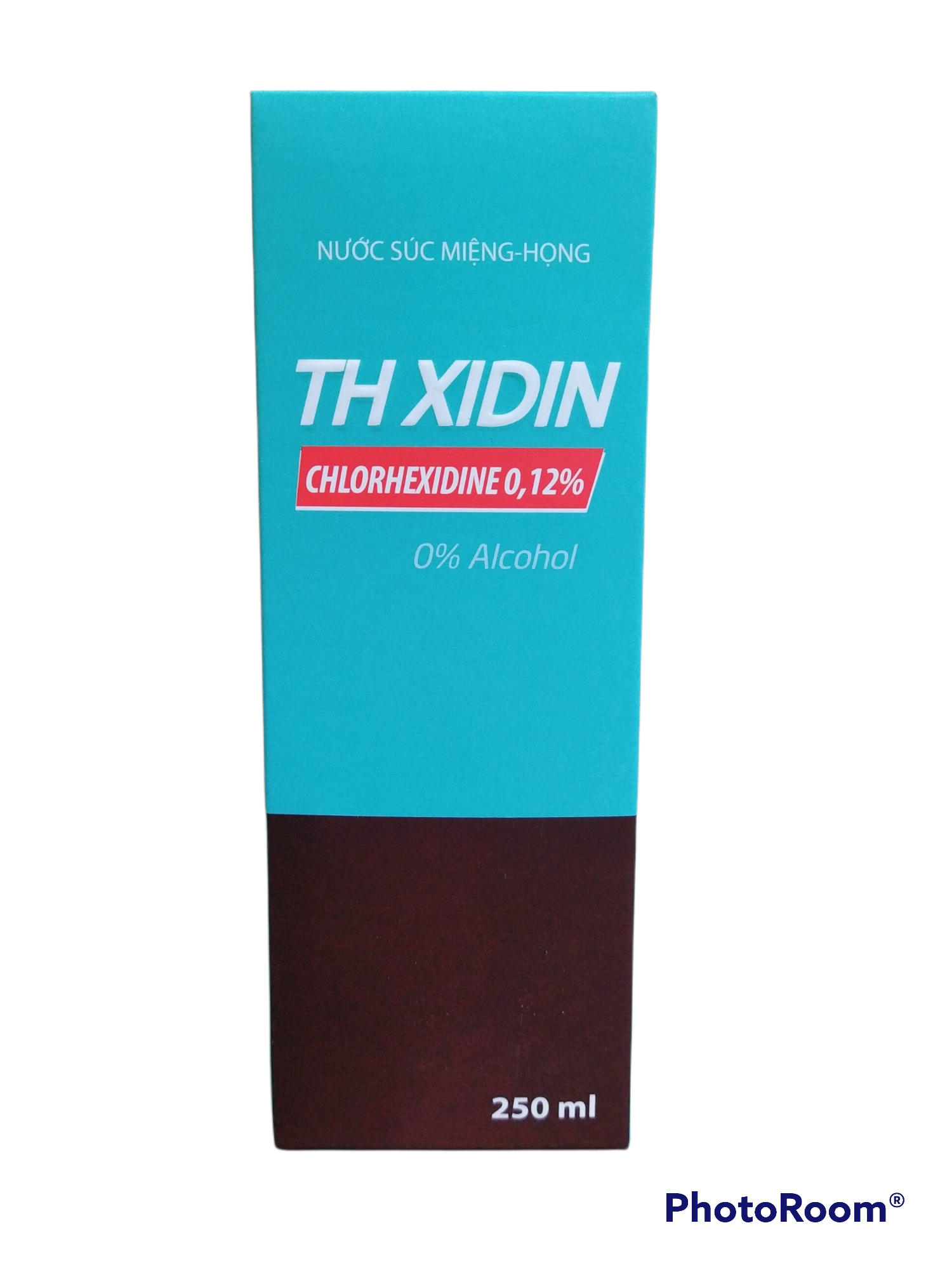 Súc miệng, họng Th xidin ( chlorhexidine)