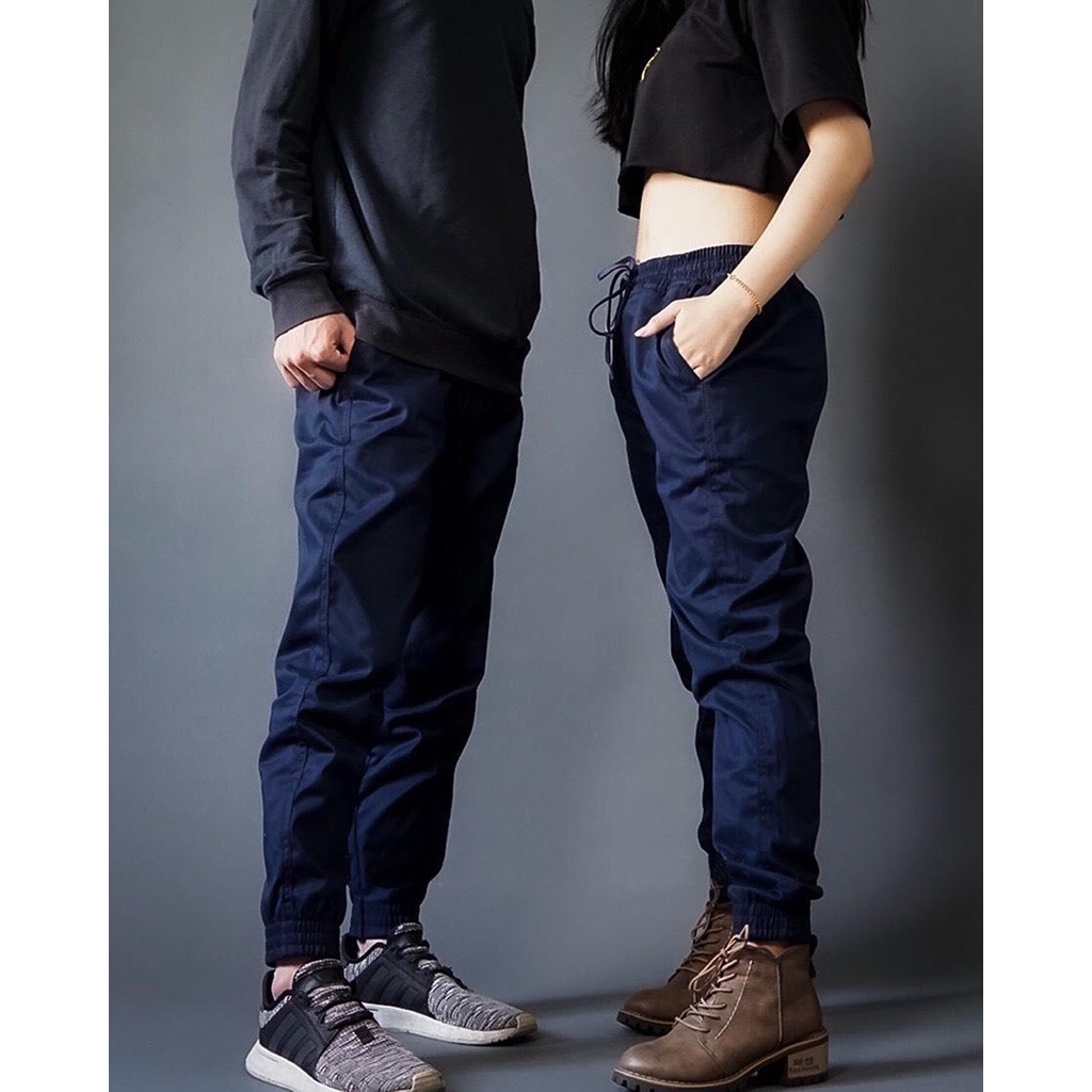Quần jogger kaki nam nữ trơn dáng ôm, quần dài nam kaki bo chun ống vải dày dặn có zip gấu và không zip - g8_shop
