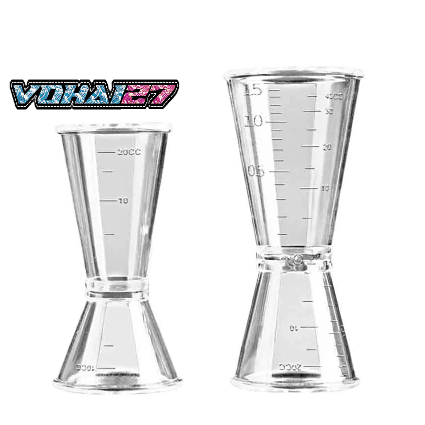 Ly đong nhựa 2 đầu có chia vạch