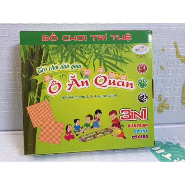 Trò Chơi Cờ Vây, Cờ Caro, Ô Ăn Quan 3 trong 1