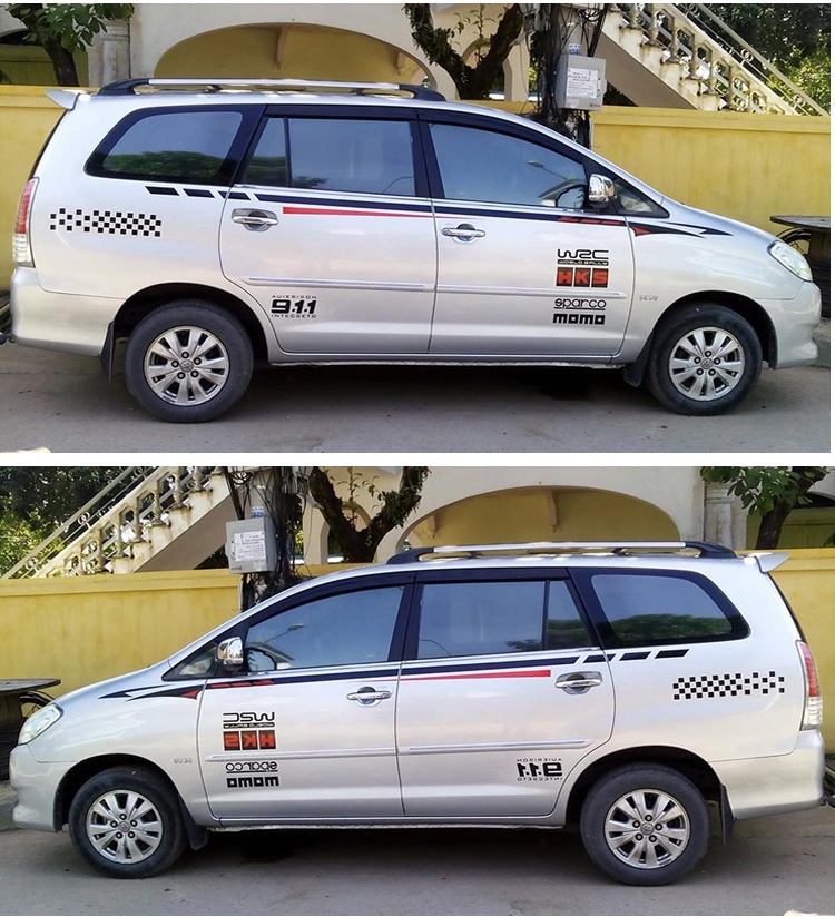 Tem dán sườn ô tô dòng xe SUV D-530