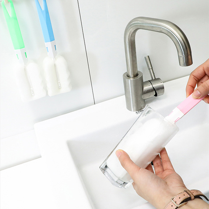 Dụng Cụ Rửa Ly Tách Và Bình Nước Bọt Biển Tháo Ráp