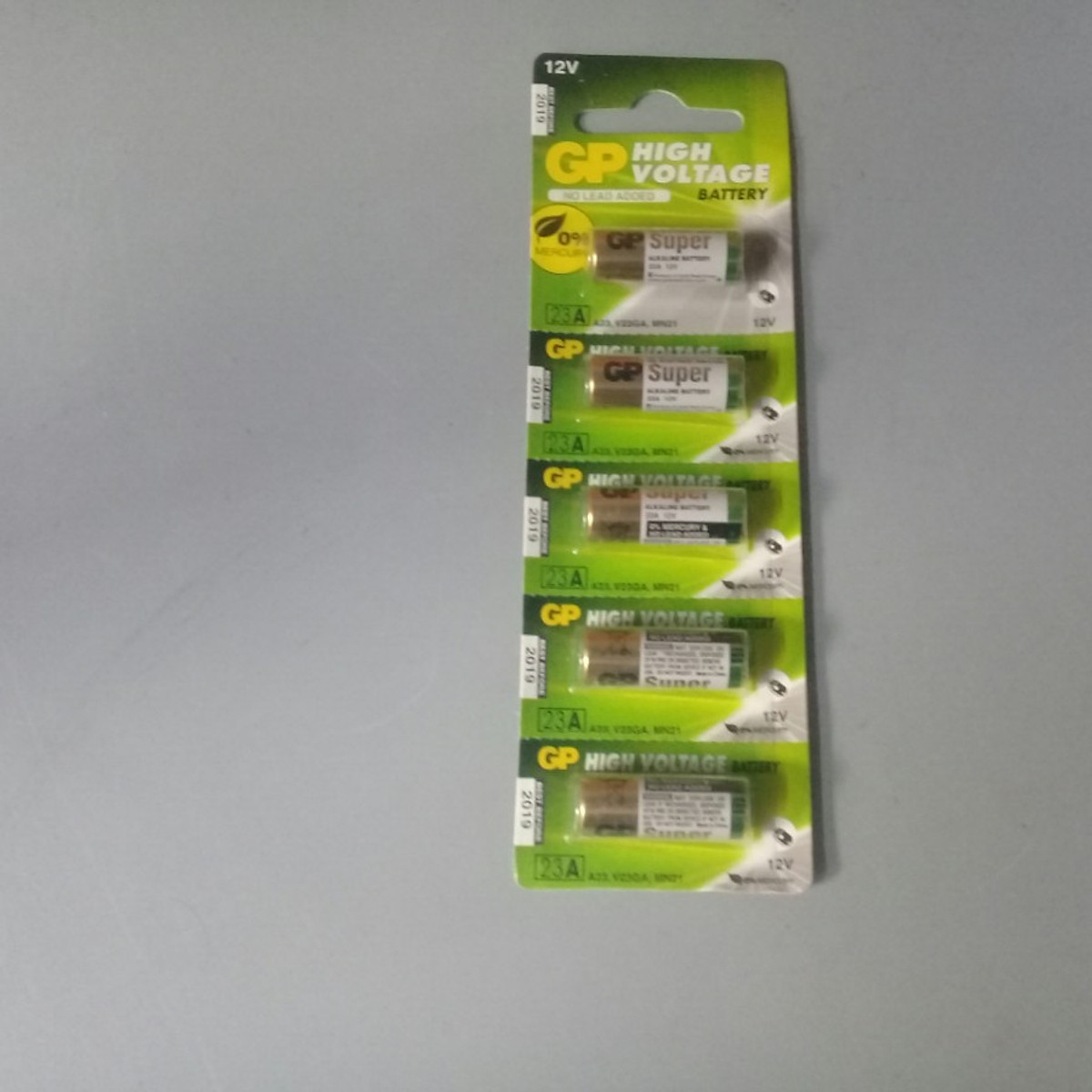Vỉ 5 viên pin gp 12v 23a