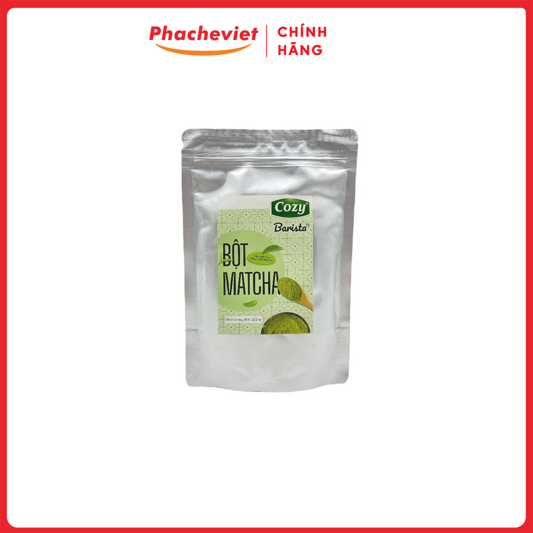 Cozy barista bột matcha 200gr