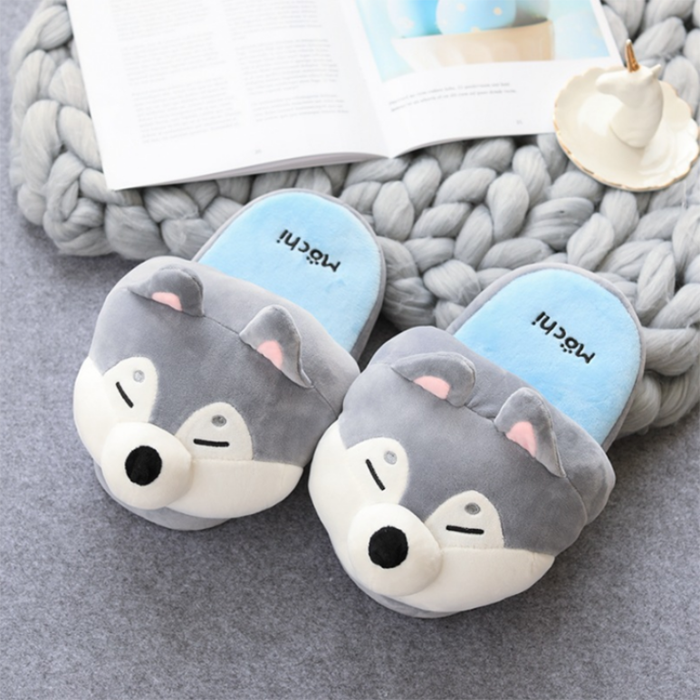 Dép Đi Trong Nhà - Dép Trong Nhà - Dép Bông đi trong nhà hình chó Mochi MK009 giá rẻ