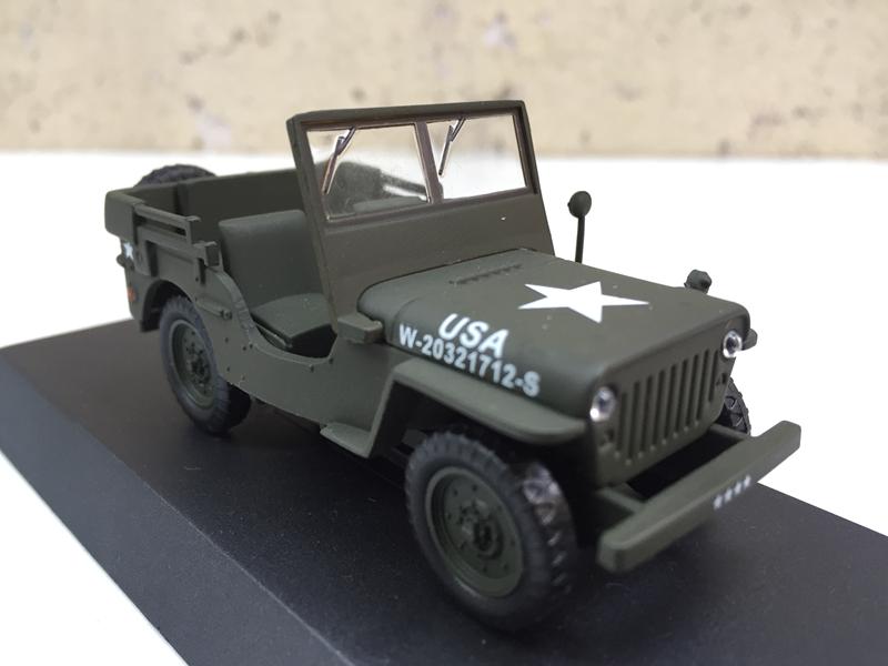 [HCM]Mô hình xe Quân sự Jeep Willy 1947  1:43