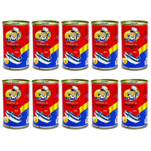 Cá Nục Sốt Cà Hi Chef Thái Lan 155G [1 lốc 10 hộp]
