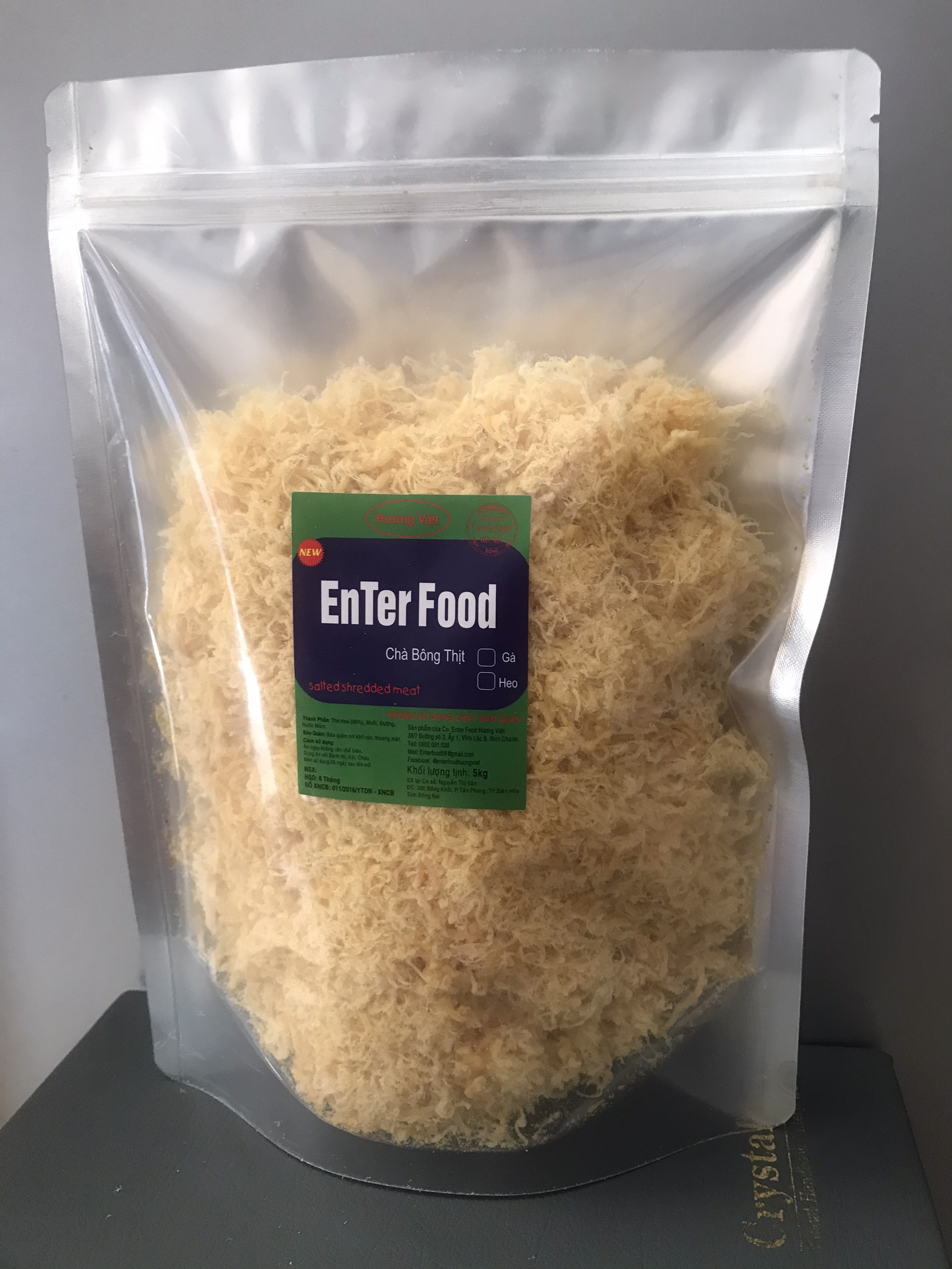 [GIÁ SỈ] Chà bông gà đặc sản / 5 Kg - EnterFood