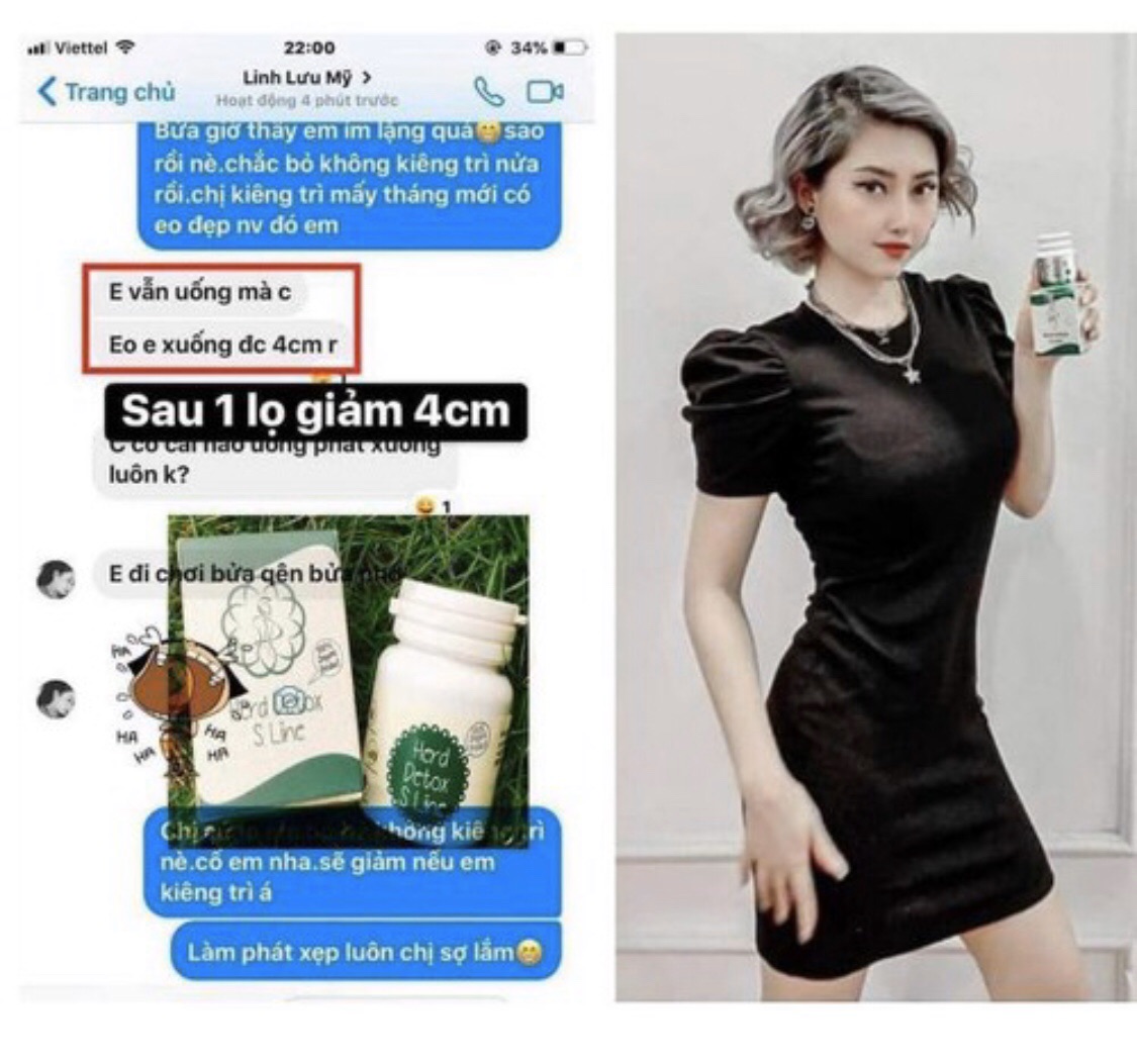 [HCM]Herd detox S line detox giúp giảm mỡ bụng eo thon gọn