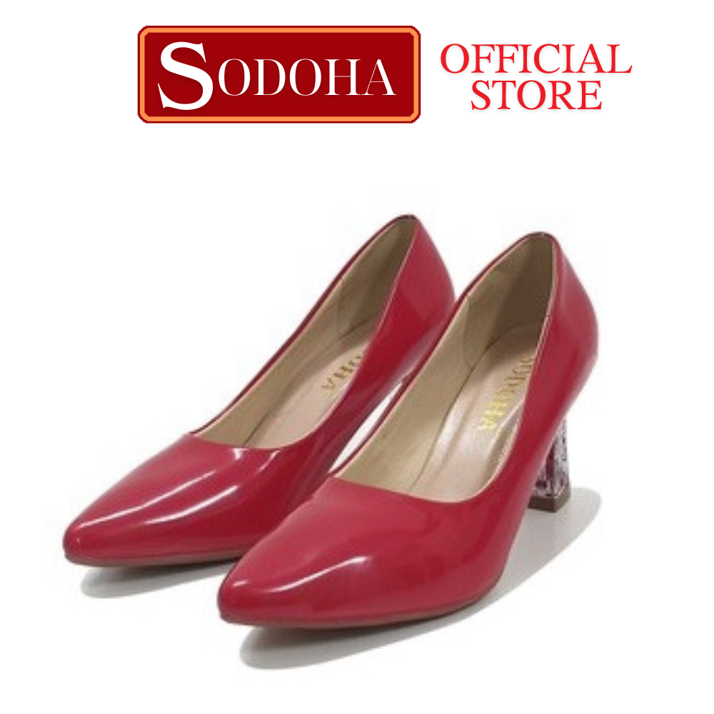 Giày nữ , giày nữ cao gót sodoha sdh535 gót cao 7cm