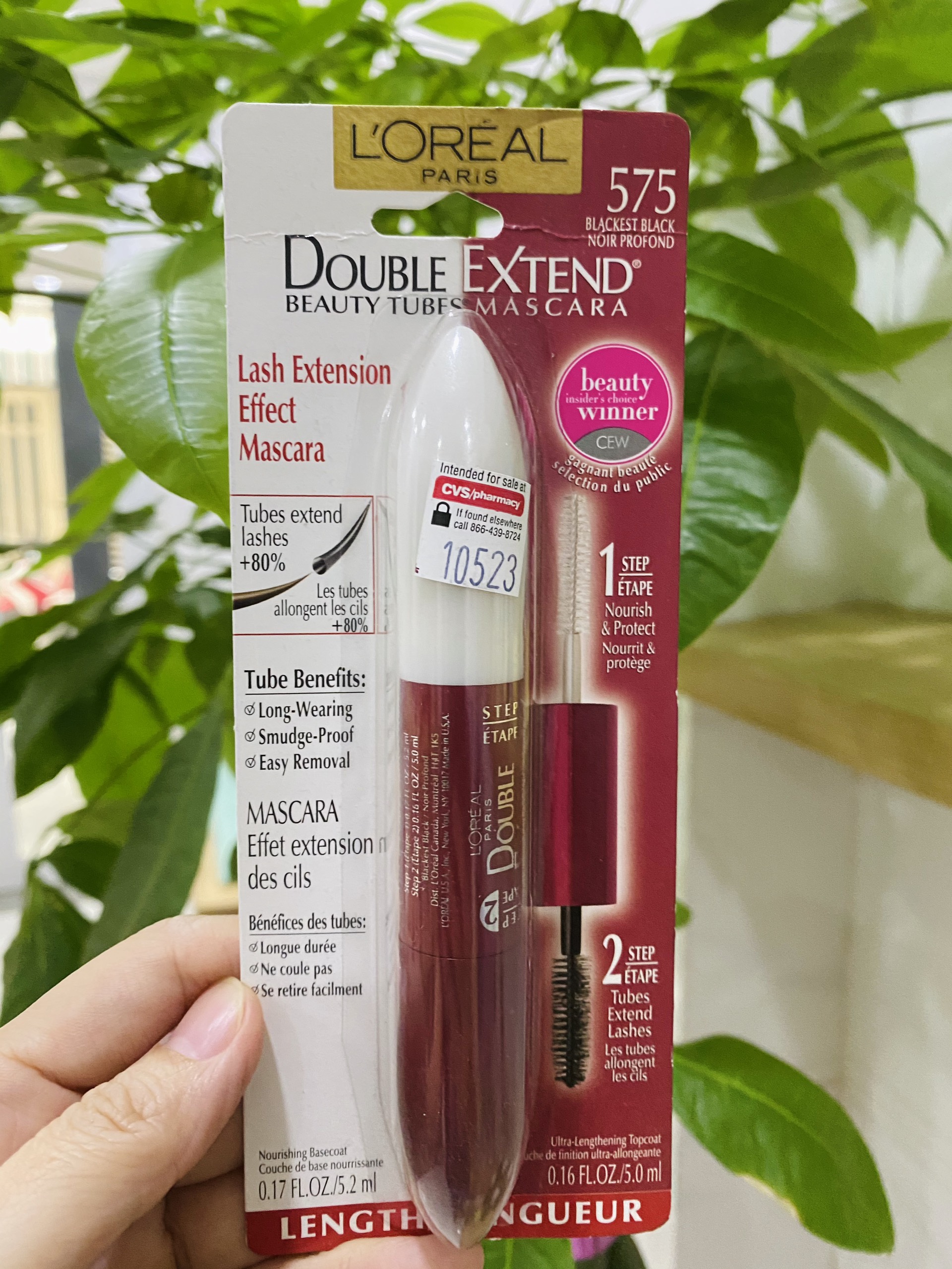 [HCM]MASCARA 2 ĐẦU LOREAL DOUBLE EXTEND GIÚP LÀM DÀI VÀ CONG MI