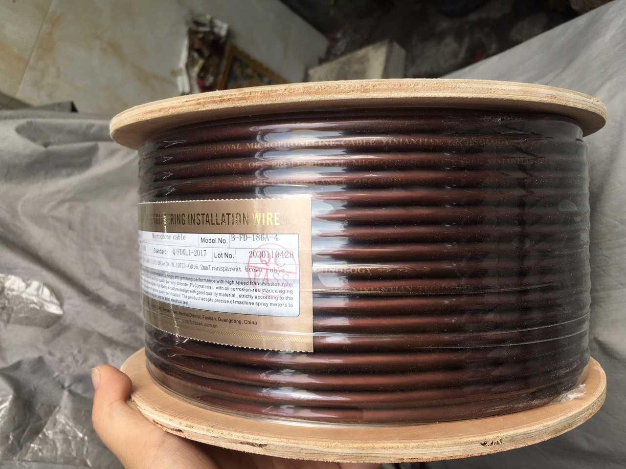 Dây tín hiệu Micro JSJ, OD 6.2, cuộn 100m