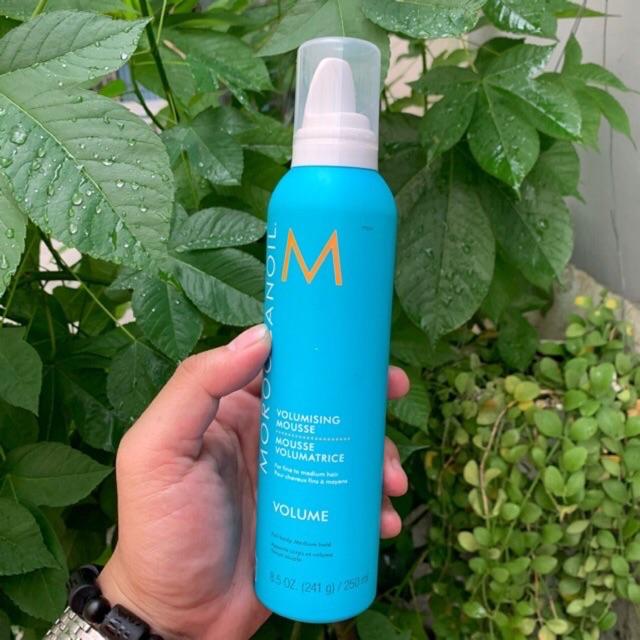 [HCM]Kem bọt tạo phồng Volumizing Mousse Moroccanoil 250ml