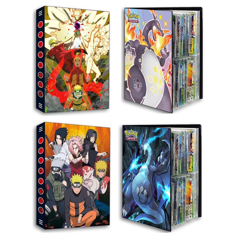 The New 240Pcs Pokemon Goddess Story Naruto Anime Peripherals Cartoon  Holder Binder Album Collection Card Toys Gift - MixASale