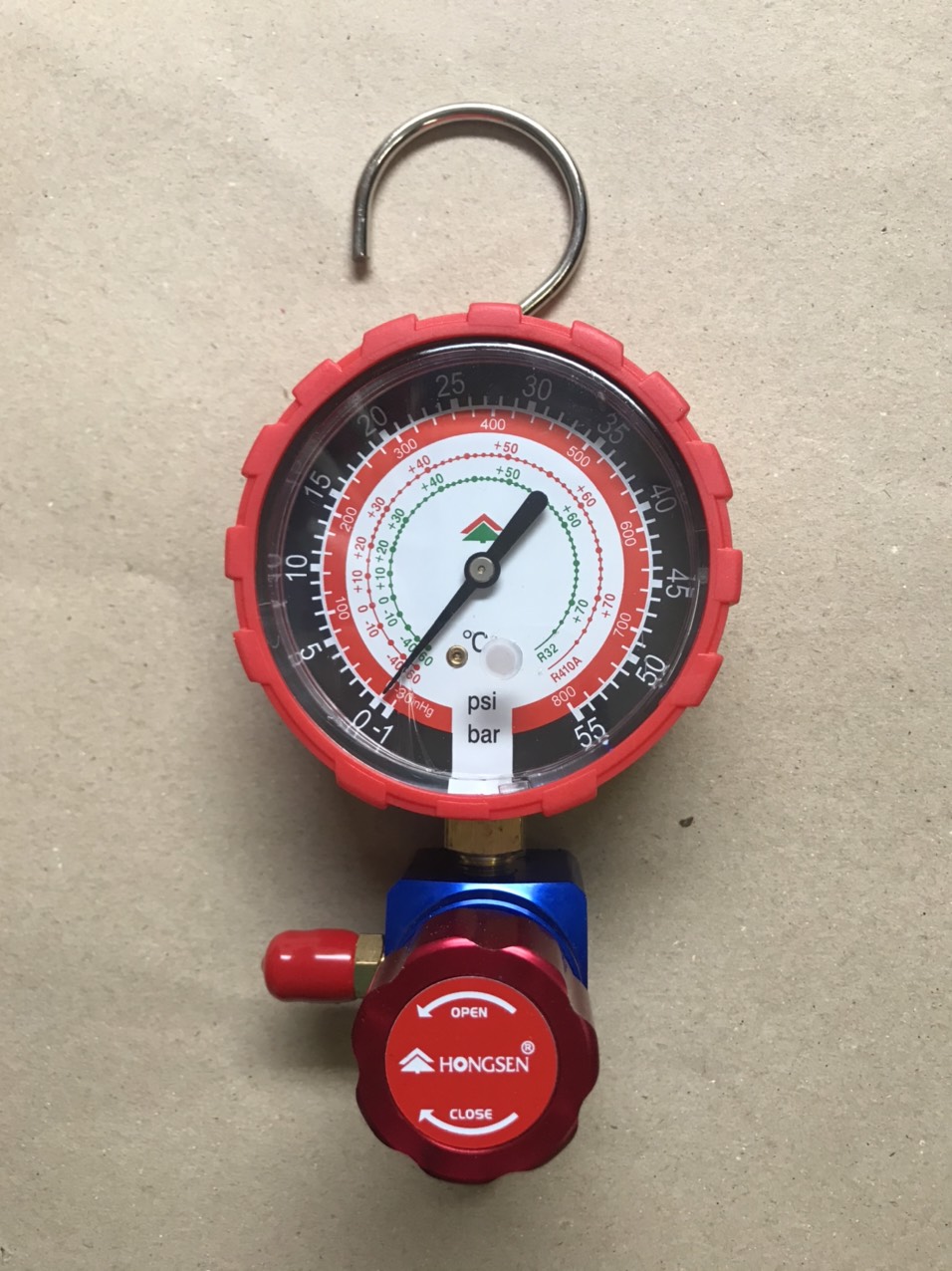 [HCM][Có sẵn] Đồng hồ nạp gas đơn Hong Sen 468 Áp cao