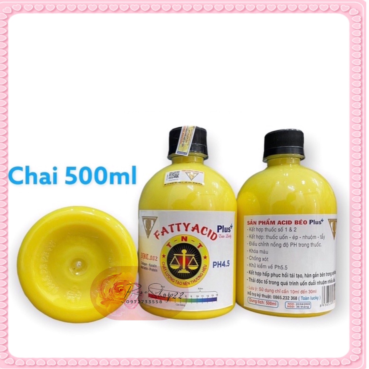 AXIT BÉO và AXIT BÉO PLUS chính hãng, công dụng khử kiềm, phục hồi tóc, khóa màu nhuộm - PRM VIETNAM