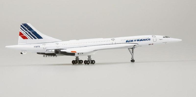 Mô hình máy bay Concorde Air France tỉ lệ 1:400