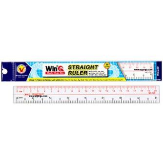 [vpp Trí Tuệ ] - Thước 20cm, WinQ (dẻo)