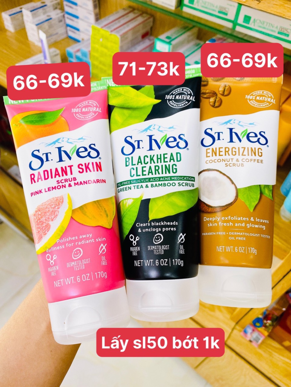 Tẩy Tế Bào Chết St.Ives Scrub 170g