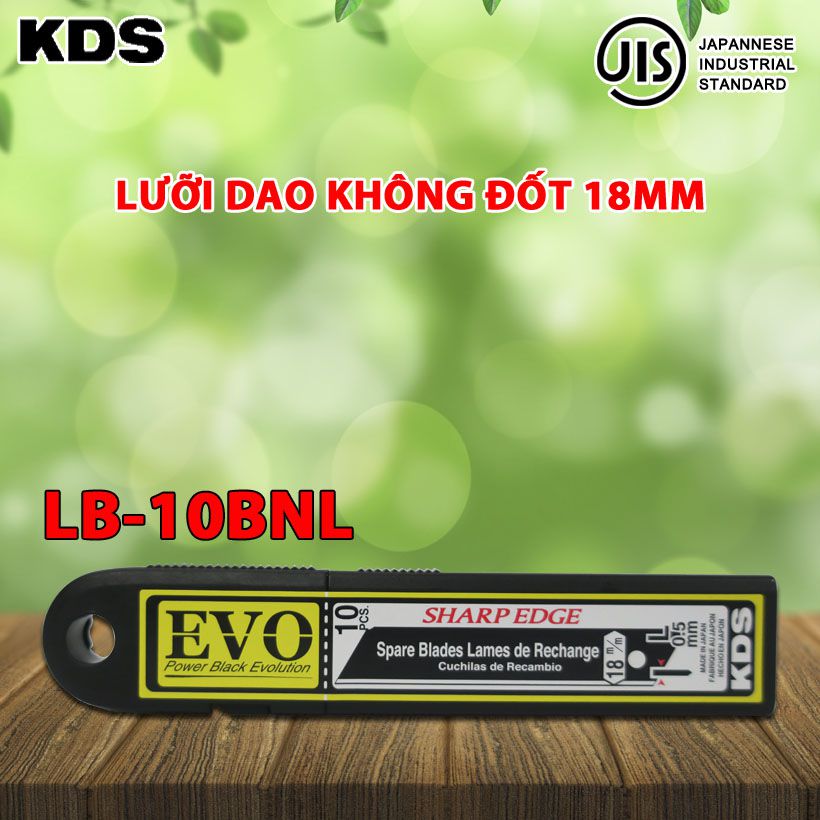 Lưỡi dao không đốt Nhật Bản KDS bản 18mm