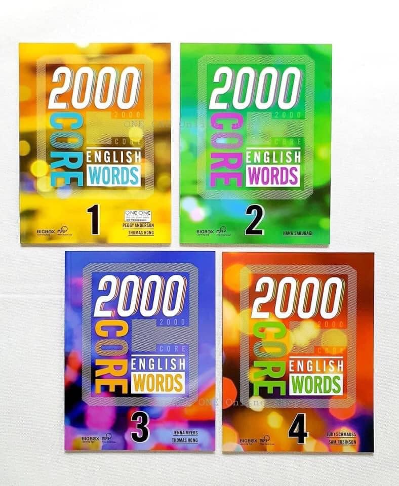 Color Print - 2000 Core English Words - 4Q