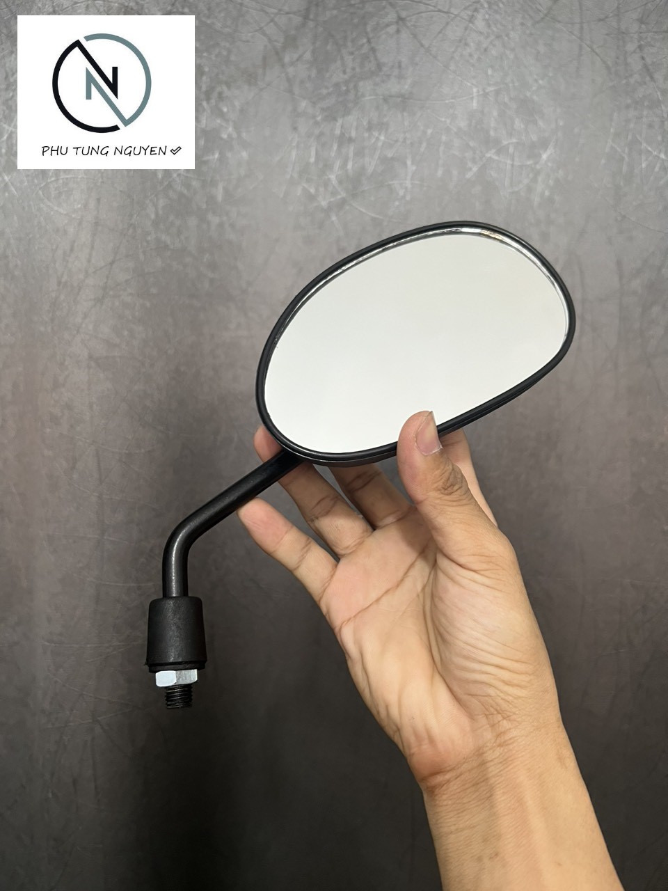 Gương kiếng chiếu hậu trái phải xe Wave và gắn được nhiều dòng xe có bán lẻ bên trái, phải