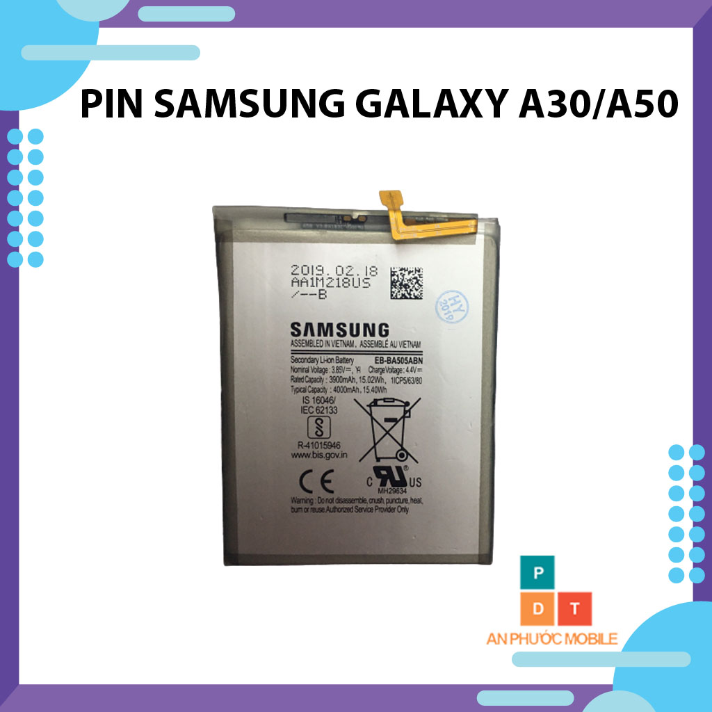 Pin Samsung Galaxy A30