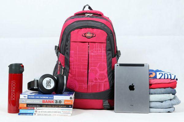Balo du lịch Miti BL8219-hồng