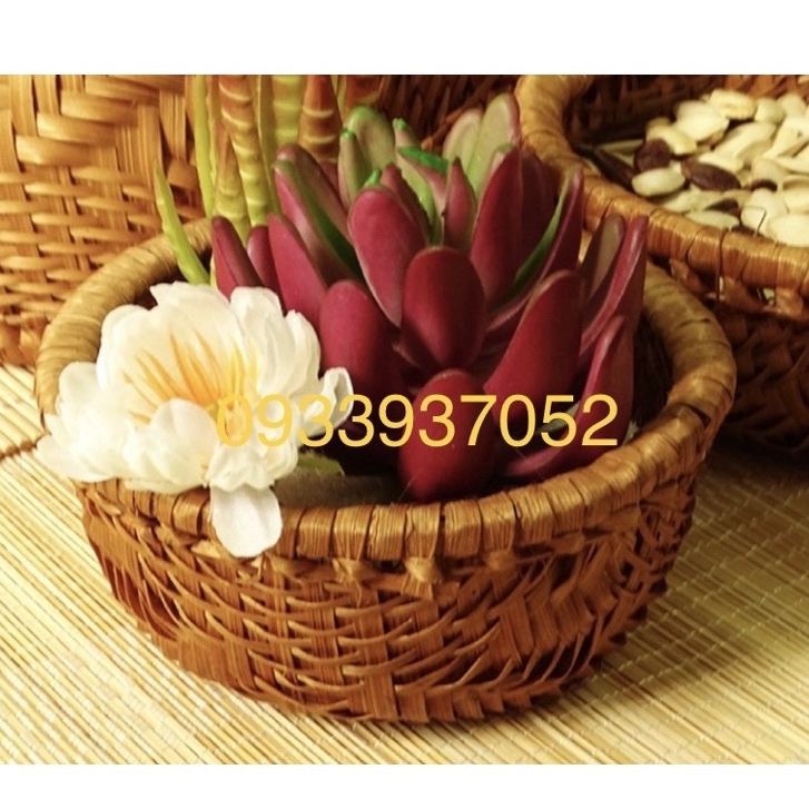 Thúng tre đường kính 30cm