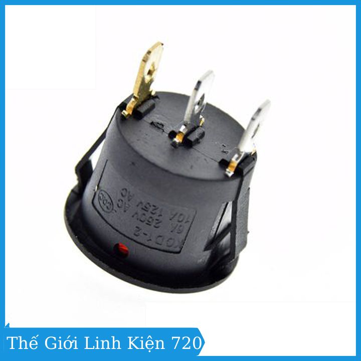 Công tắc bập bênh KCD1-105 loại to 20mm