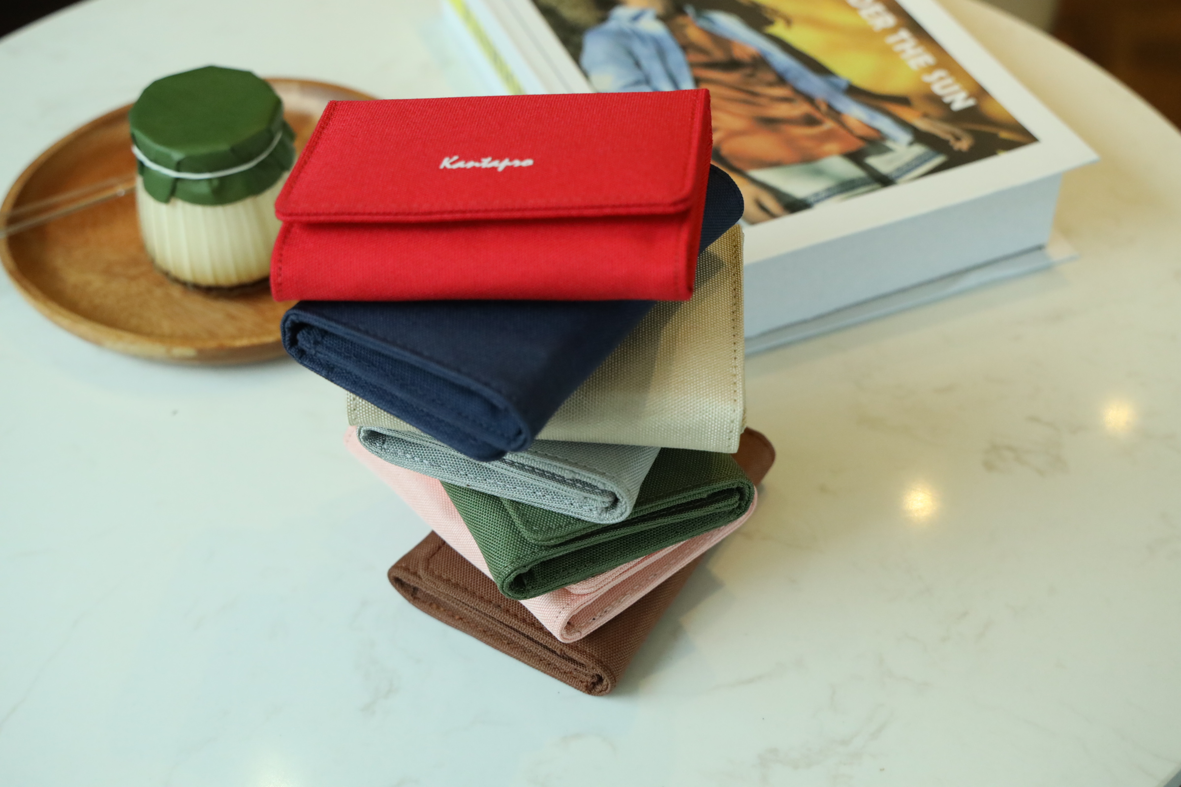 Ví đựng thẻ vải Polyester KANTAPRO dáng ngang - Mini Wallet (8 colors)