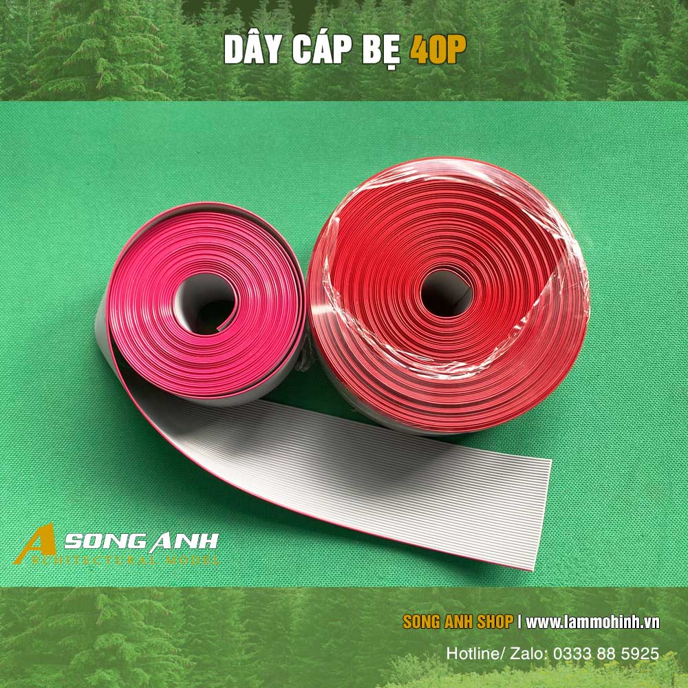 Dây cáp bẹ 40P ( 1 hộp 2 mét )