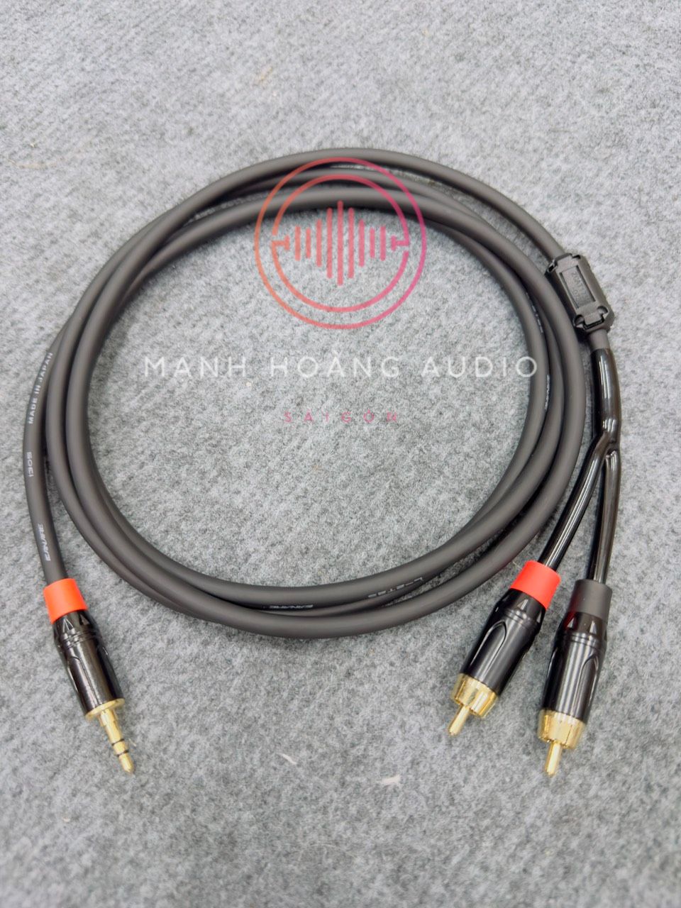 Dây 3.5 ra 2 AV bãi Nhật - Mạnh Hoàng Audio