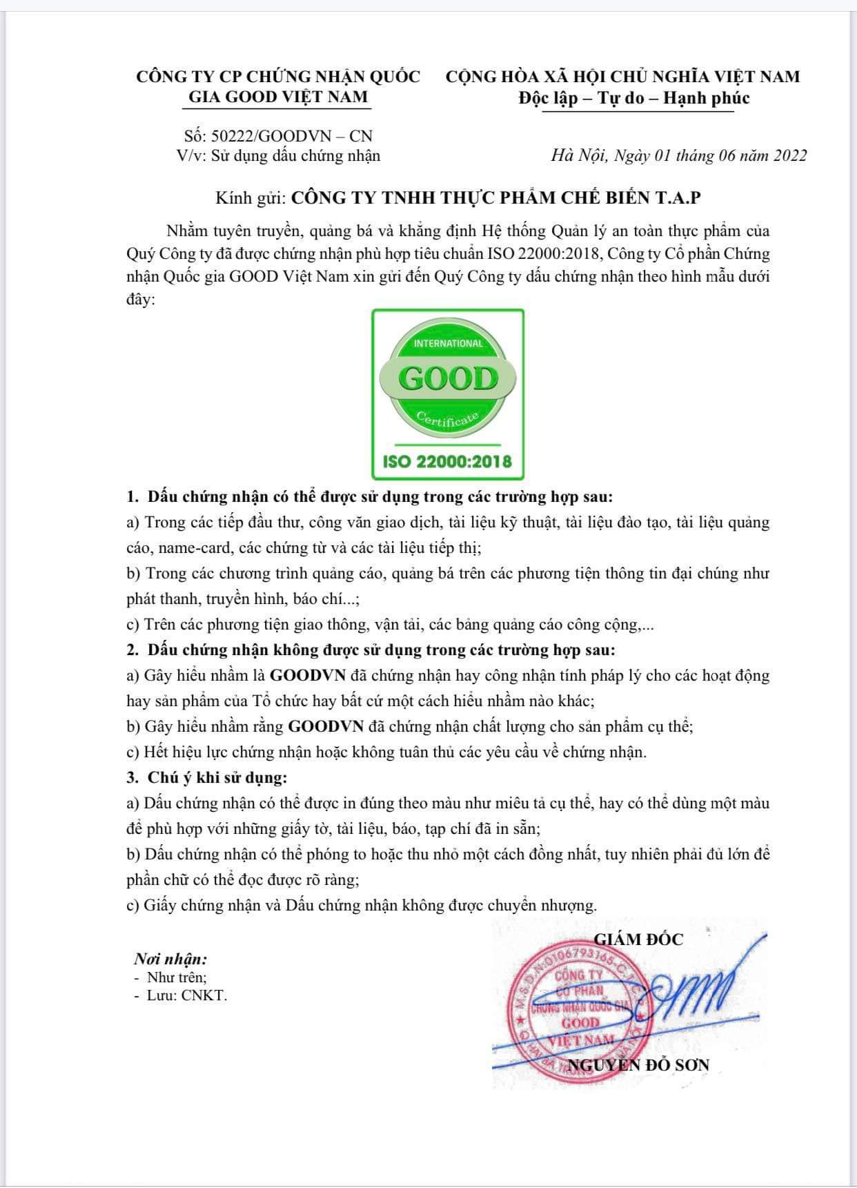10 CHÂN GÀ TAP FOOD (CHÂN GÀ VIỆT NAM( LOẠI 50 GRAM)