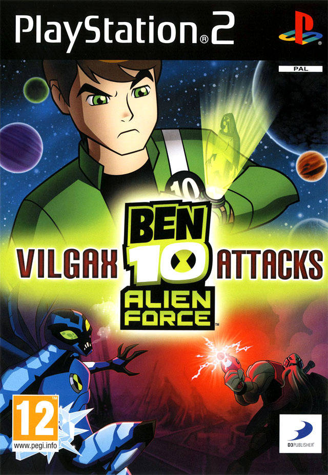 Game ps2 ben 10 vilgax attacks